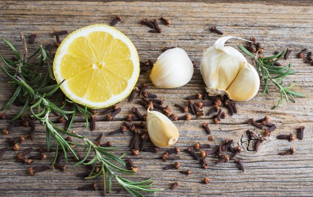 rosemary lemon garlic spices